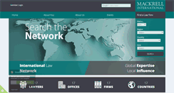Desktop Screenshot of mackrell.net